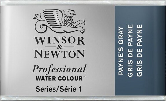 Se Winsor & Newton - Akvarelfarve Pan - Paynes Grey hos Gucca.dk