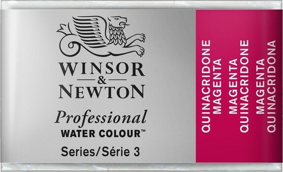 Winsor & Newton - Akvarelfarve Pan - Quinacridone Magenta