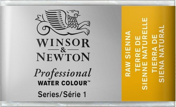 Winsor & Newton - Akvarelfarve Pan - Raw Sienna