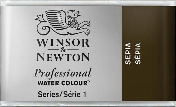 Se Winsor & Newton - Akvarelfarve Pan - Sepia hos Gucca.dk
