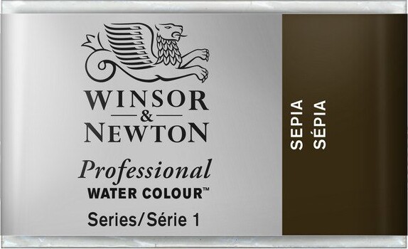 Winsor & Newton - Akvarelfarve Pan - Sepia