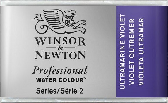 Winsor & Newton - Akvarelfarve Pan - Ultramarine Violet