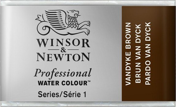 Se Winsor & Newton - Akvarelfarve Pan - Vandyke Brown hos Gucca.dk