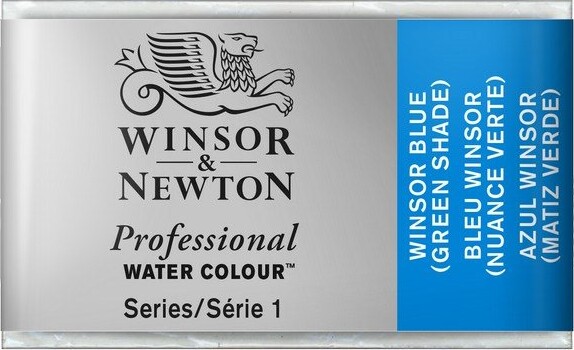 Se Winsor & Newton - Akvarelfarve Pan - Winsor Blue hos Gucca.dk