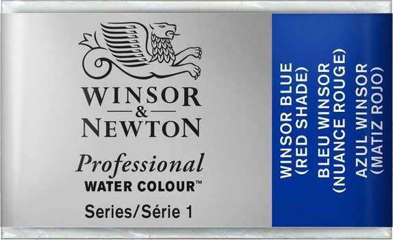 Se Winsor & Newton - Akvarelfarve Pan - Winsor Blue Red Shade hos Gucca.dk