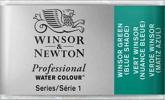 Se Winsor & Newton - Akvarelfarve Pan - Winsor Green Blue Shade hos Gucca.dk