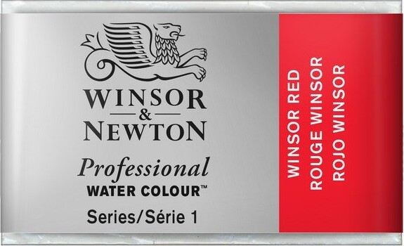 Se Winsor & Newton - Akvarelfarve Pan - Winsor Red hos Gucca.dk