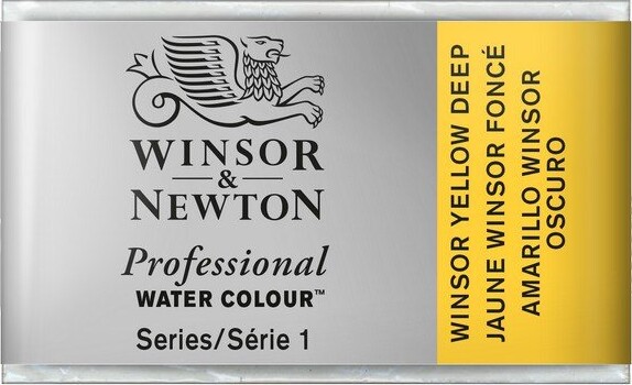 Se Winsor & Newton - Akvarelfarve Pan - Winsor Yellow Deep hos Gucca.dk