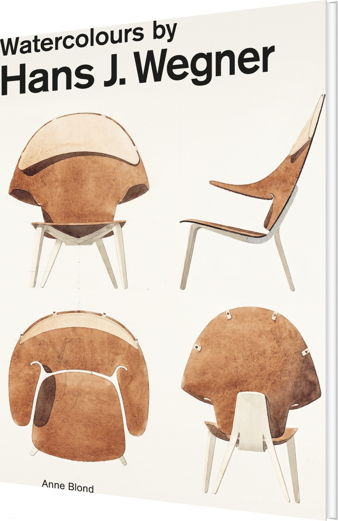 Watercolours By Hans J. Wegner - Anne Blond - Bog