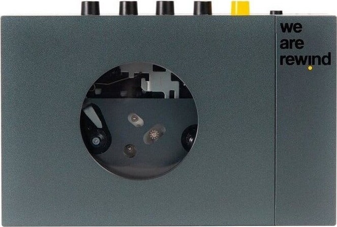 We Are Rewind - Cassette player WE-001 - [Keith] Grey