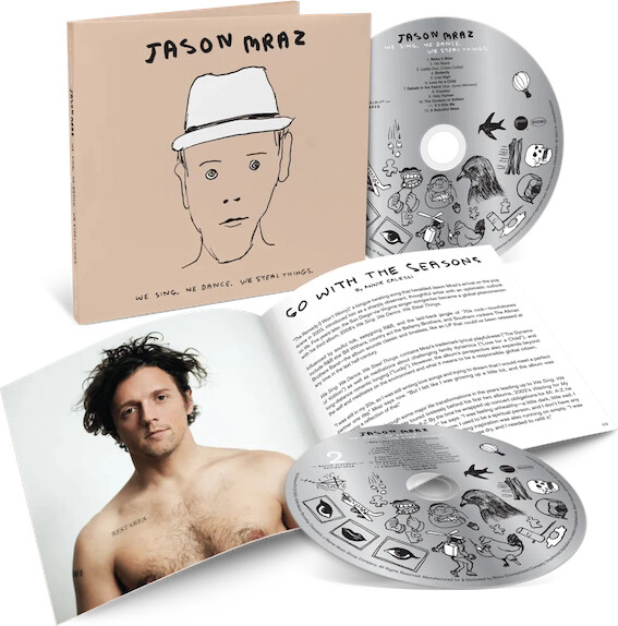 Jason Mraz - We Sing. We Dance. We Steal Things - CD