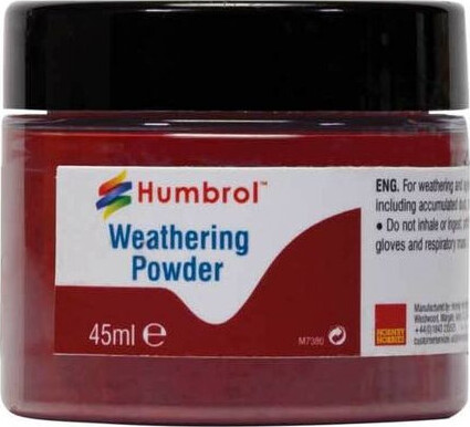 Se Humbrol - Weathering Powder - Jernoxid 45 Ml hos Gucca.dk