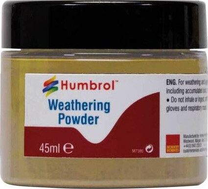 Se Humbrol - Weathering Powder - Sand 45 Ml hos Gucca.dk