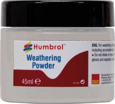 Humbrol - Weathering Powder - Hvid 45 Ml