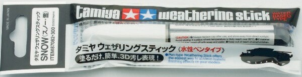 Se Tamiya - Weathering Stick - Snow - 87082 hos Gucca.dk