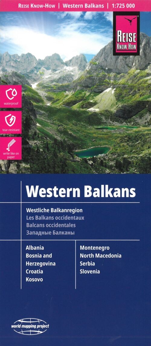 Billede af Western Balkans - Reise Know-how - English Book