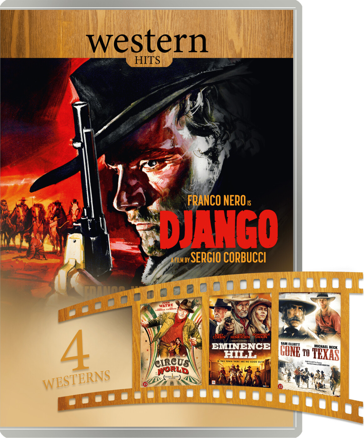 Western Movie Hits 4 Dvd Box Set - DVD - Film