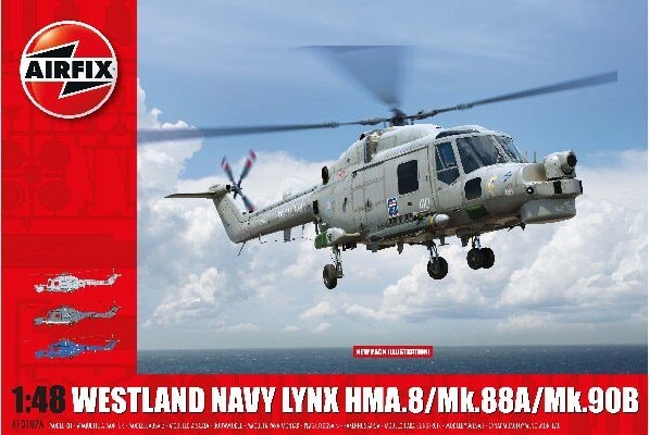 Se Airfix - Westland Lynx Helikopter Byggesæt - 1:48 - A10107a hos Gucca.dk