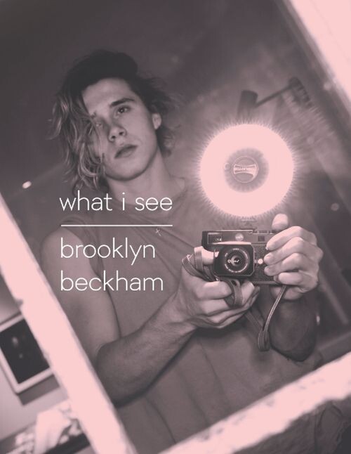 What I See - Brooklyn Beckham - English Book