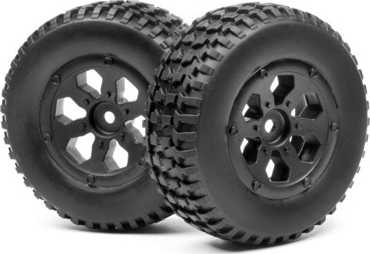 Billede af Wheel And Tire Set (2pcs) (sc/dt) - Mv22765 - Maverick Rc