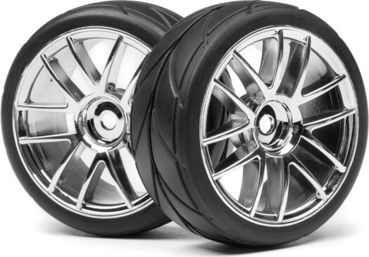 Wheel And Tire Set (2pcs) (tc) - Mv22768 - Maverick Rc