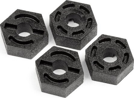 Wheel Hex Hub (12mm/4pcs) - Hp107876 - Hpi Racing