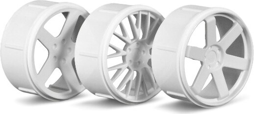 Wheel Set (white/micro) - Hp73410 - Hpi Racing