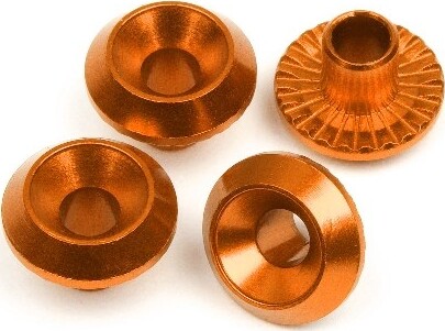 Wheel Washer (orange/4pcs) - Hp86986 - Hpi Racing