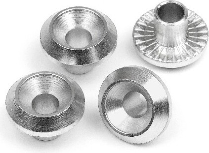 Wheel Washer (silver/4pcs) - Hp86985 - Hpi Racing