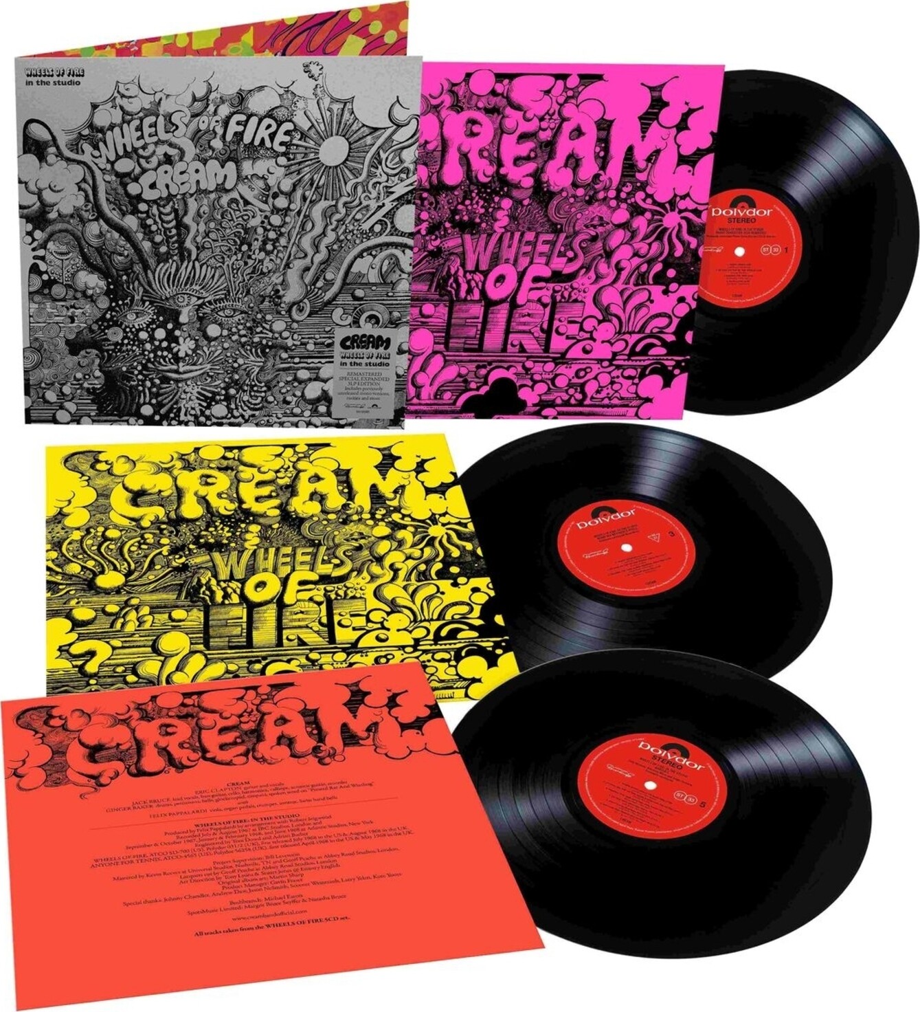 Cream - Wheels Of Fire - Vinyl Lp