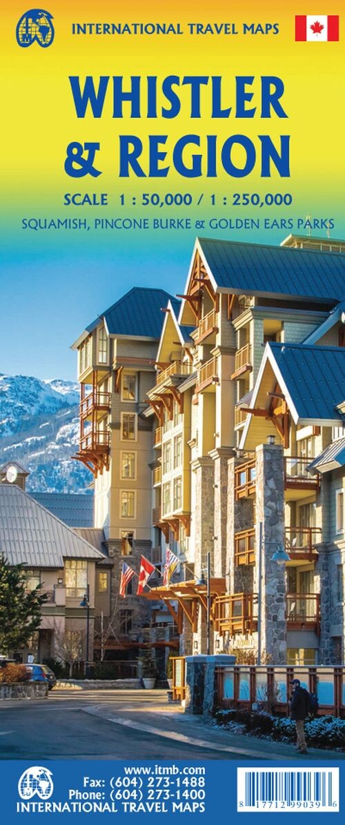 Whistler & Region - English book