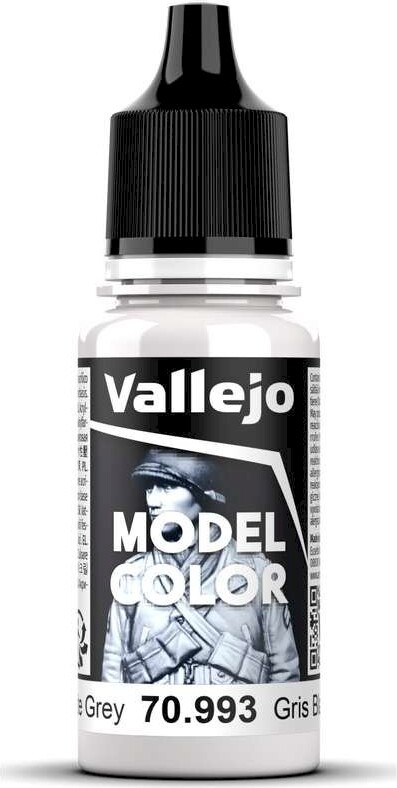Vallejo 70.993, Grå, Hvid, Akrylmaling, Væske, 17 ml, 1 stk |