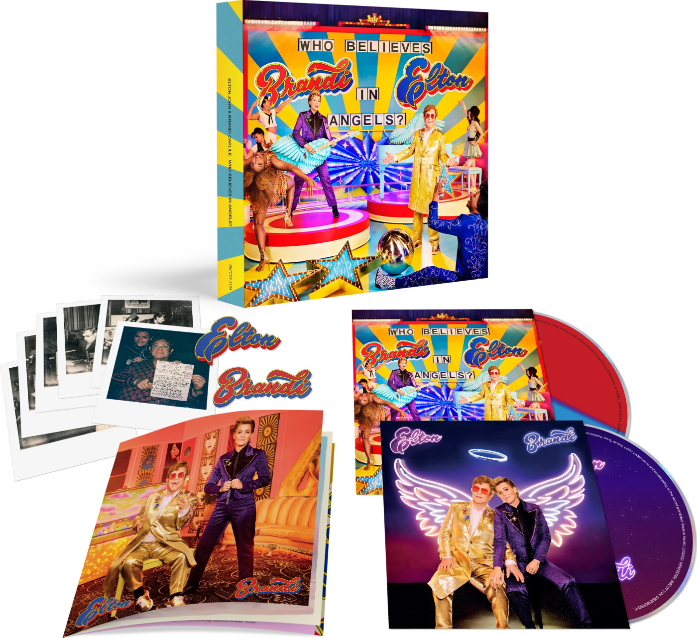 Elton John & Brandi Carlile - Who Believes In Angels - Deluxe - CD