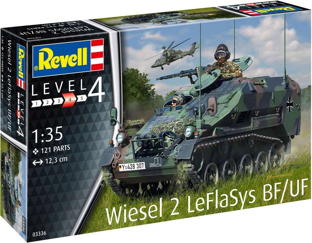 Revell - Wiesel 2 Leflasys Bf/uf Model Tank Byggesæt - 03336