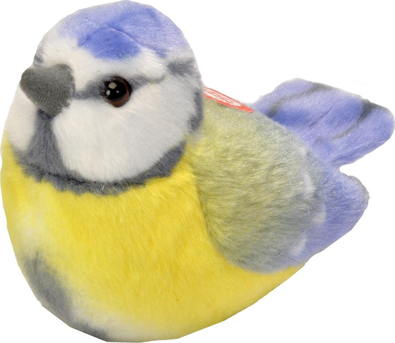 Wild Republic - Blåmejse Bamse - Med Lyd - 18 Cm