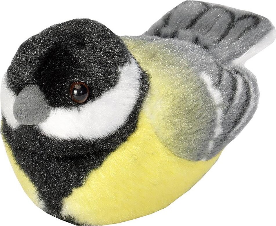 Wild Republic Plys Bird With Sound 18 cm Musvit