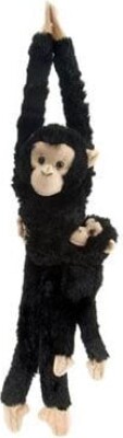 Wild Republic - Hængende Abe Chimpanse Bamse Med Baby