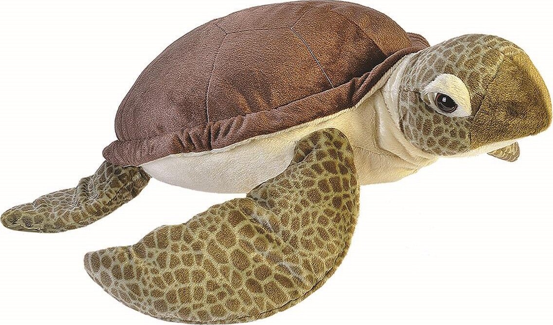 Wild Republic - Havskildpadde Bamse - Jumbo Cuddlekins - 74 Cm