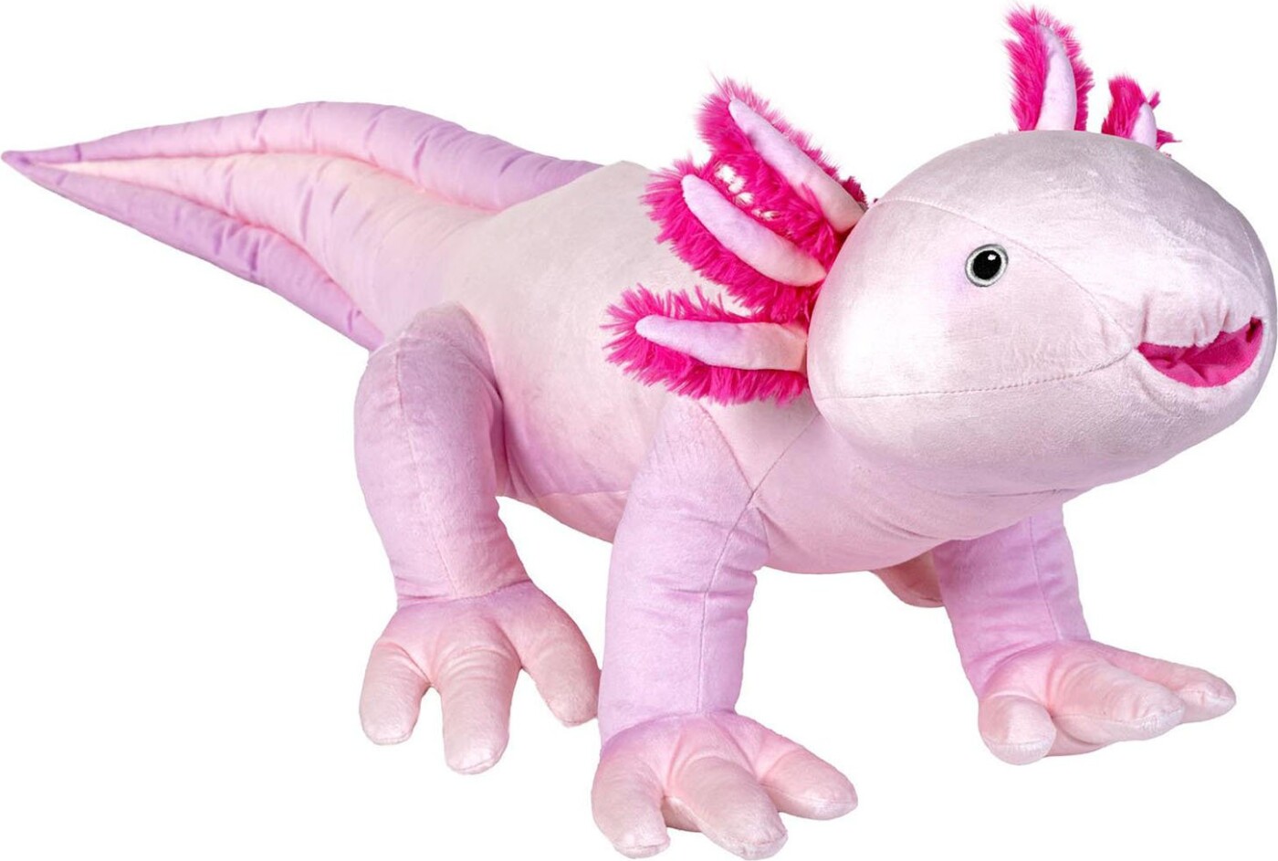Wild Republic - Axolotl Bamse - Jumbo Eco Cuddlekins - 76 Cm