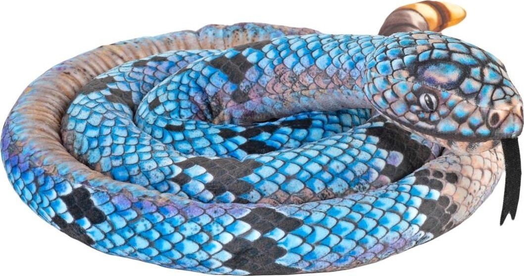 Wild Republic - Plys Living Earth Snakes 152 Cm Klapperslanger