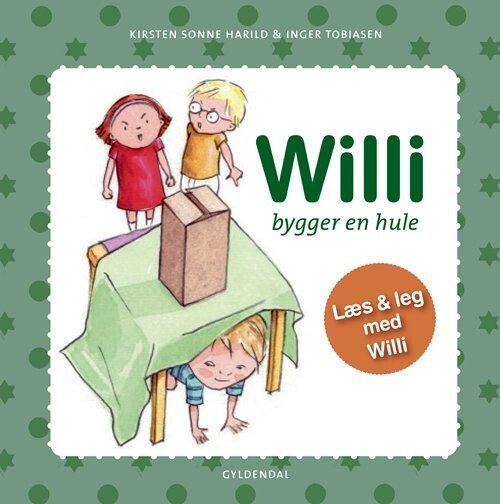 Willi Bygger En Hule - Inger Tobiasen - Bog