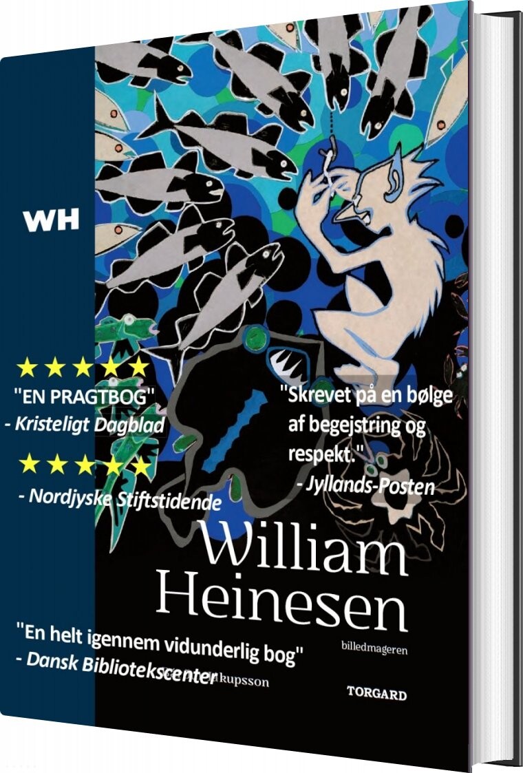 William Heinesen, billedmageren - Bárður Jákupsson - Indbundet Bog - Vild Maskine - 2018 - Dansk - Booktok.dk