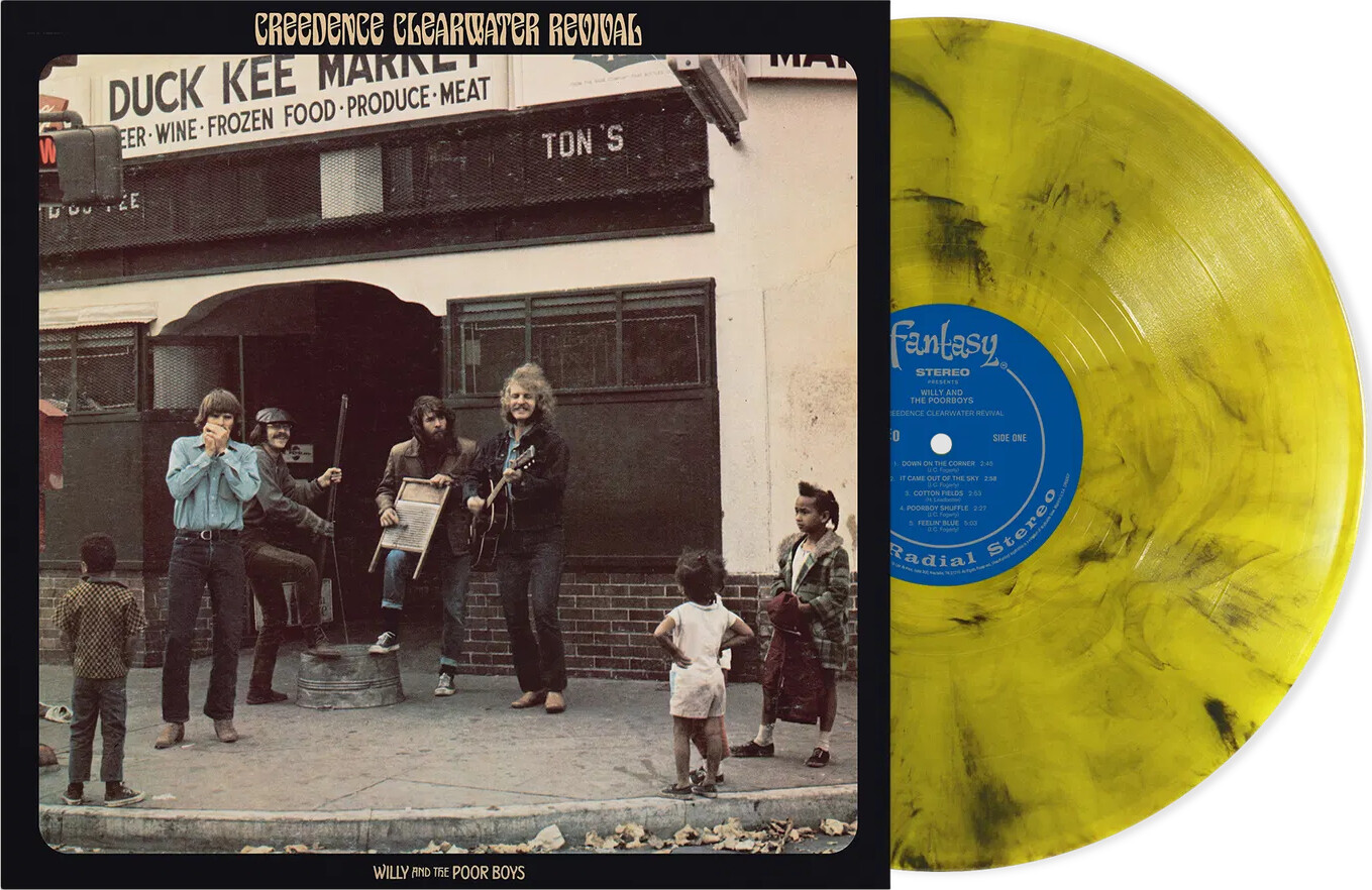 CREEDENCE CLEARWATER REVIVAL Willy And The Poor Boys (Yellow Smoke V