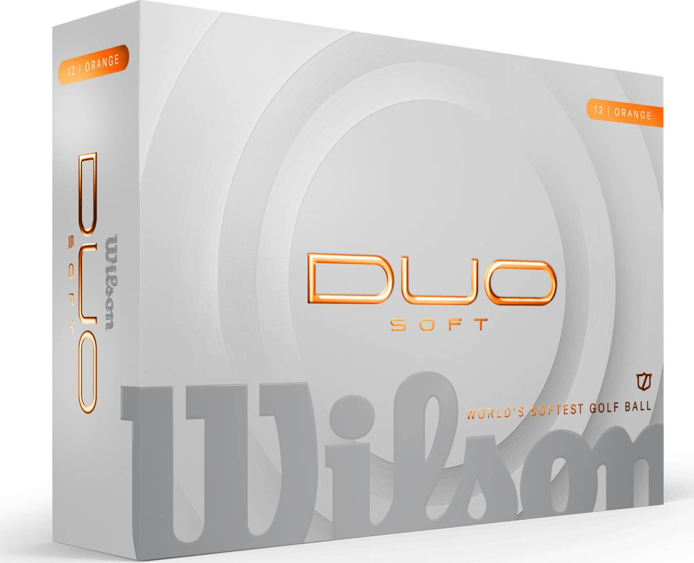Wilson - Duo Soft Golf Ball - Orange - 12 Balls