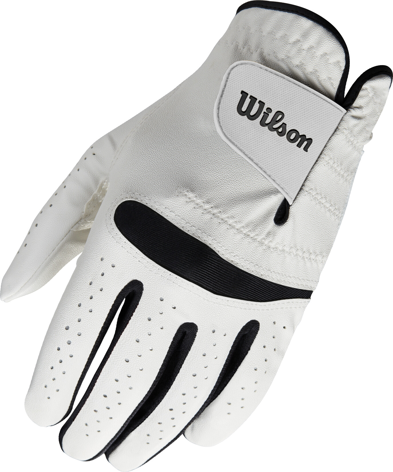 Wilson - Feel Plus Herre Golfhandske Venstrehånd Large - Komfortabel Syntetisk Golfhandske Med Sikkert Greb