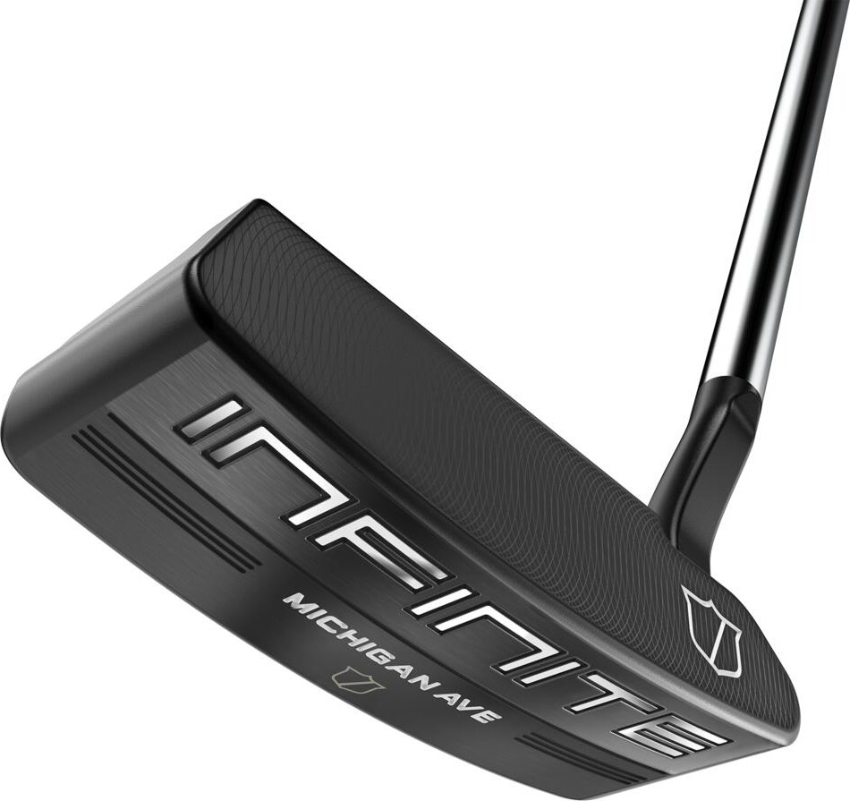 Wilson Staff Infinite Mich Ave (2024) Slant Neck Herre Putter - Sort - Højre - Str. 34" - Wilson Staff COUNTERBALANCED (2022) Oversize Sort/Hvid/Rød