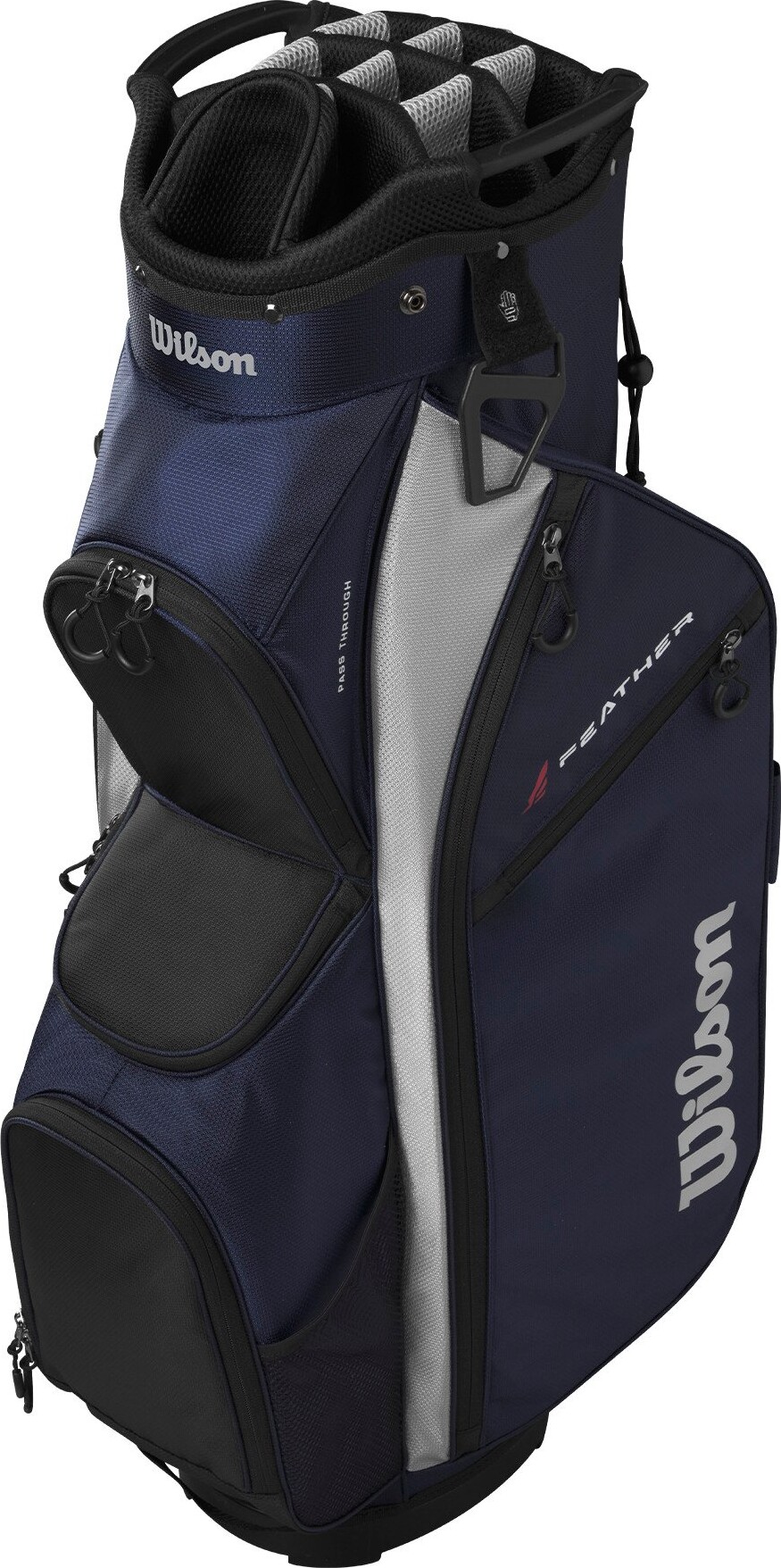 Wilson - Let Golf Taske - Navy/sølv