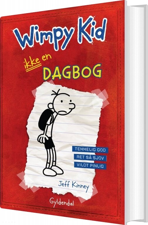 Billede af Wimpy Kid 1 - Ikke En Dagbog - Jeff Kinney - Bog hos Gucca.dk