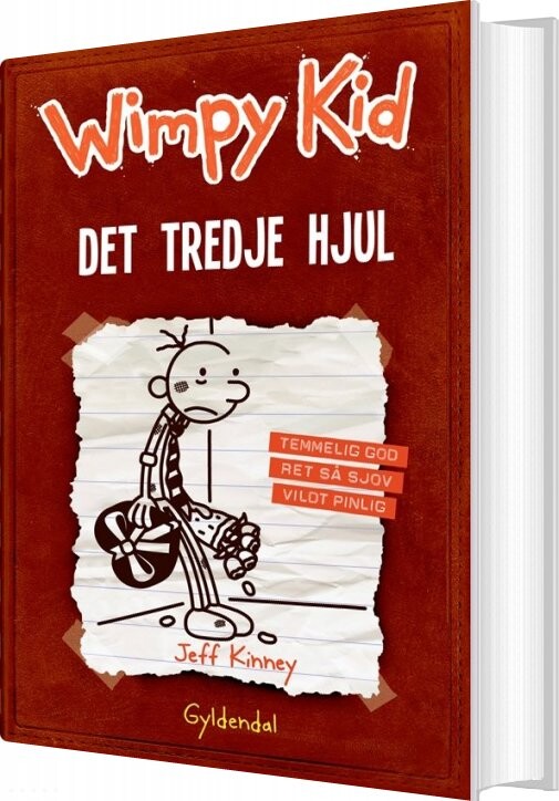 Wimpy Kid 7 - Det Tredje Hjul - Jeff Kinney - Bog