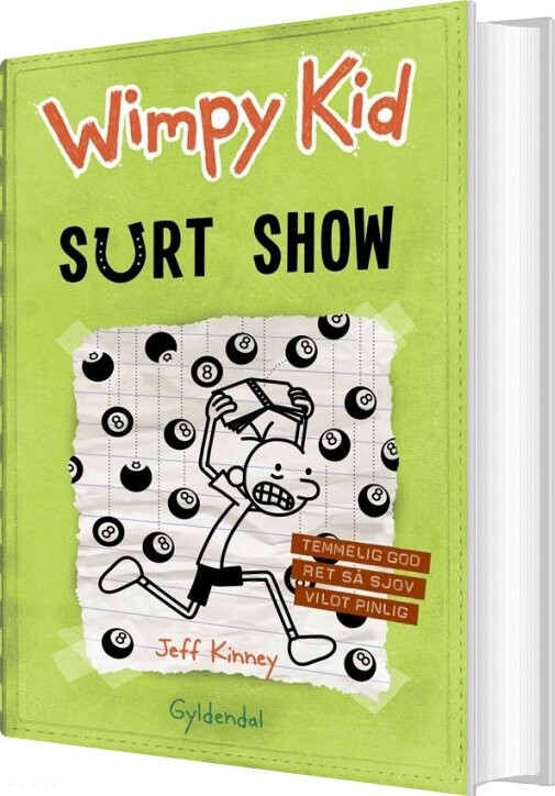 Wimpy Kid 8 - Surt Show - Jeff Kinney - Bog - Gyldendal